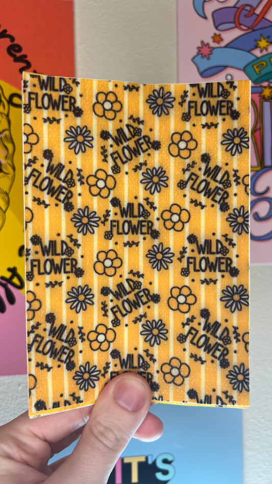 Wild flowers yellow Tubie tape