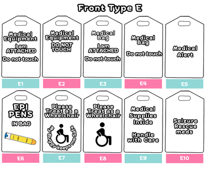 Create Your Own Medical Bag Tag