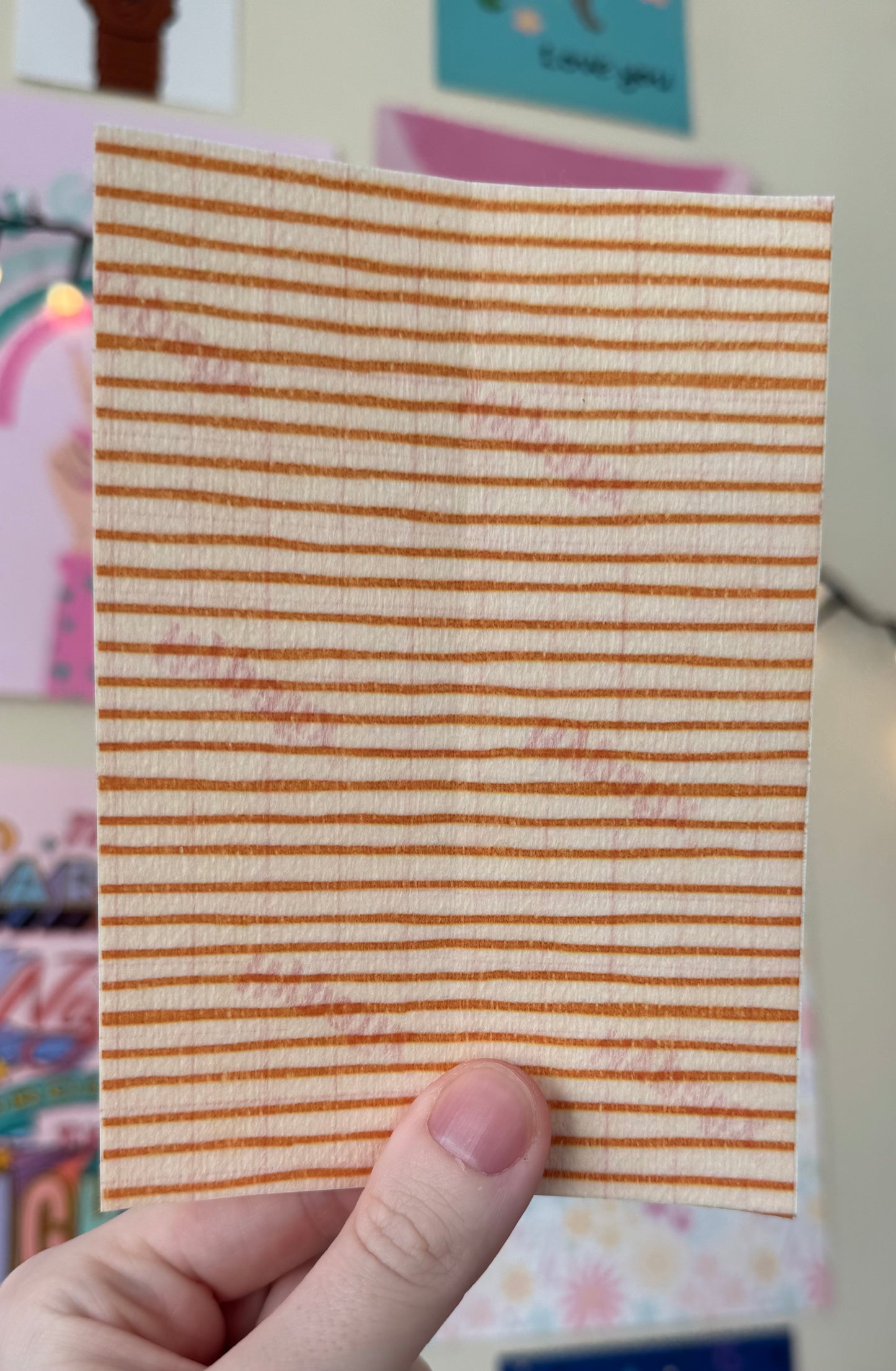 Summer day yellow strips tubie tape