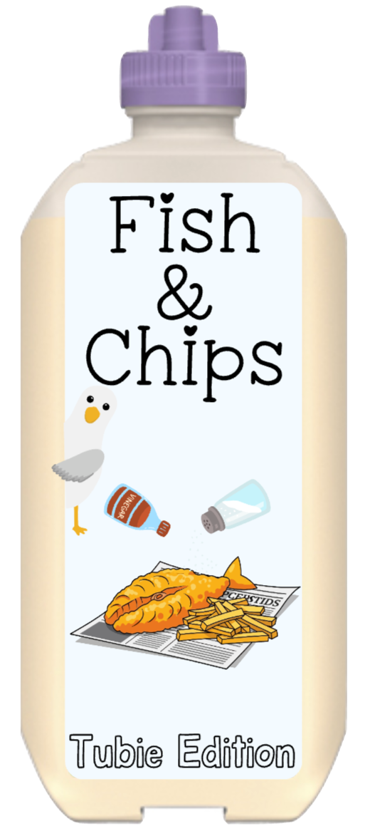 (Nestle Peptamen) Fish & chips tubie edition - Foodie al Tubie