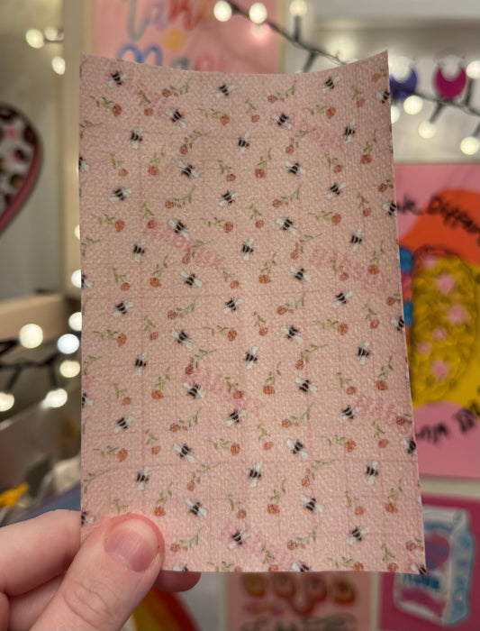 Pink summers & bumble bees Tubie tape