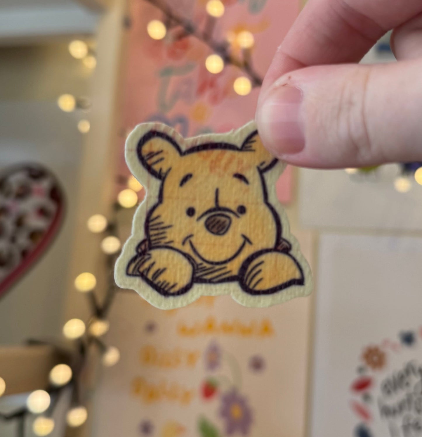 Winnie the Pooh Tubie tape hypafix stickers