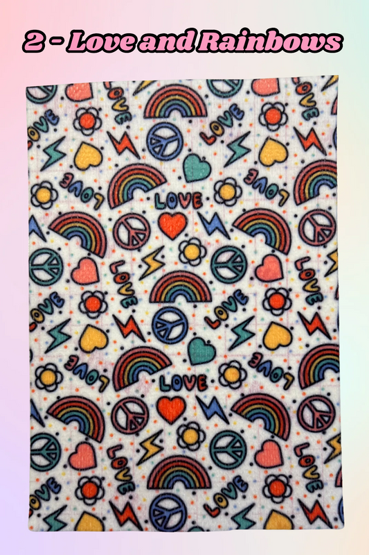 Love and rainbows Tubie tape
