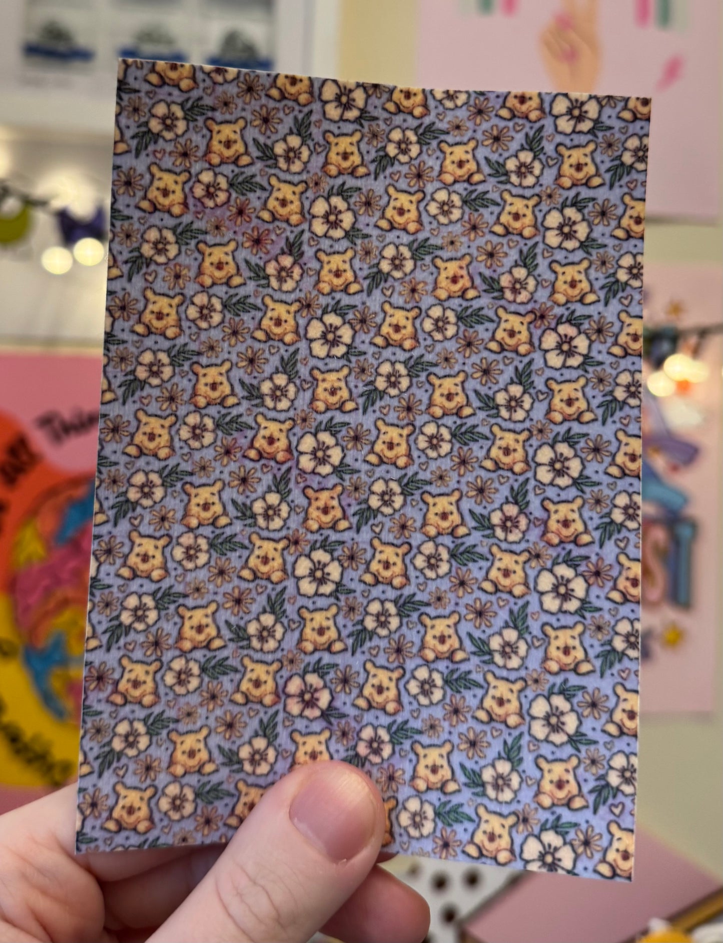 Winnie the Pooh (purple) Tubie tape