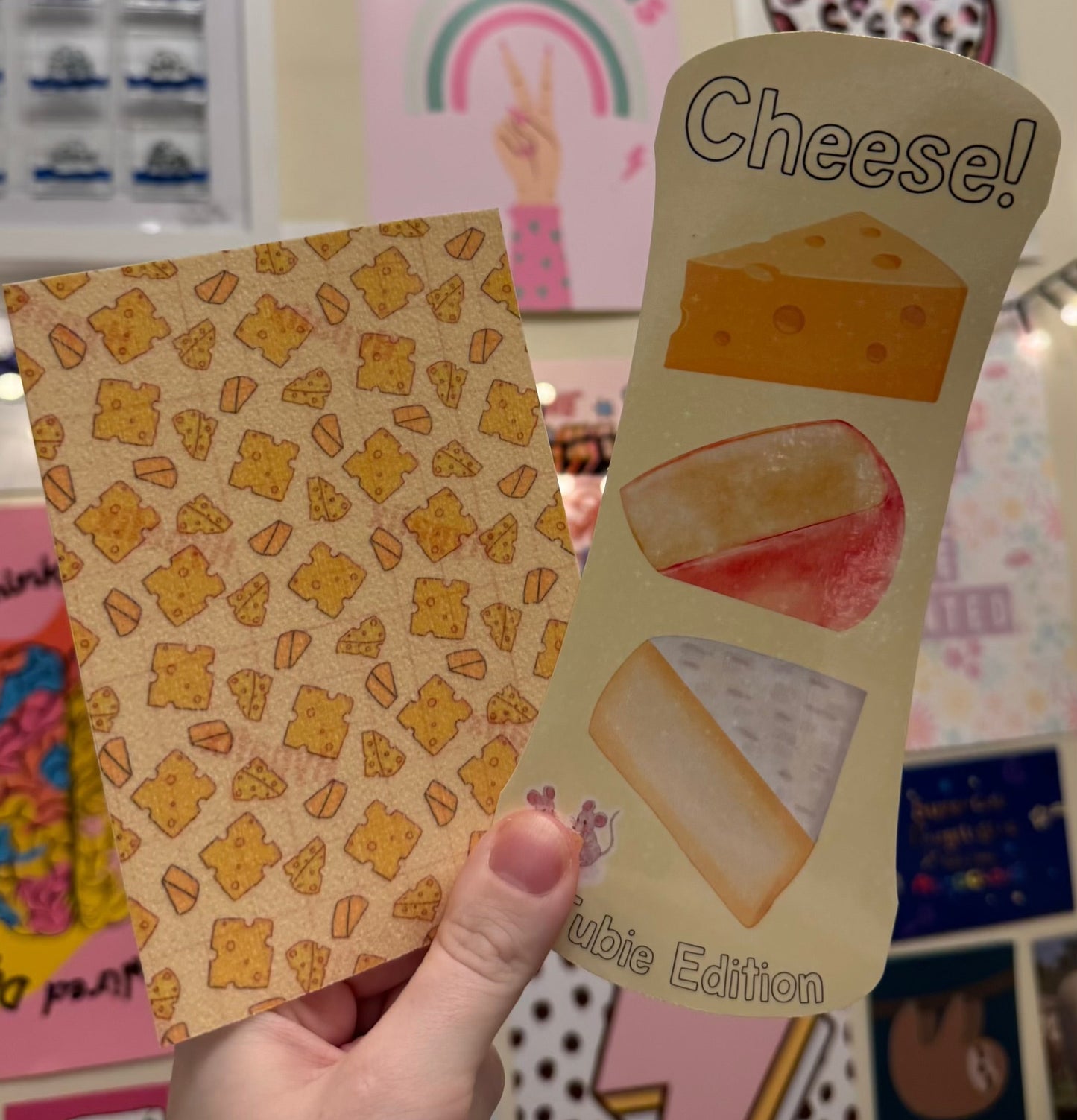 Tubie bundle cheese!  tape and feed stickers Nutricia!