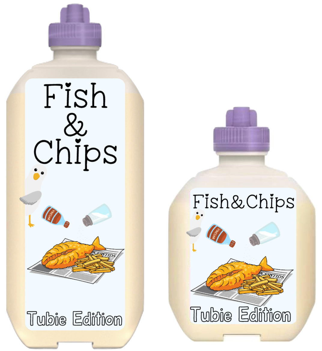(Nestle Peptamen) Fish & chips tubie edition - Foodie al Tubie