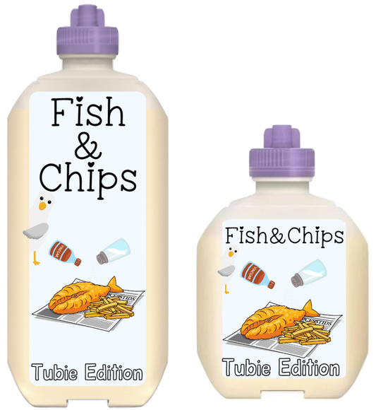 (Nestle Peptamen) Fish & chips tubie edition - Foodie al Tubie