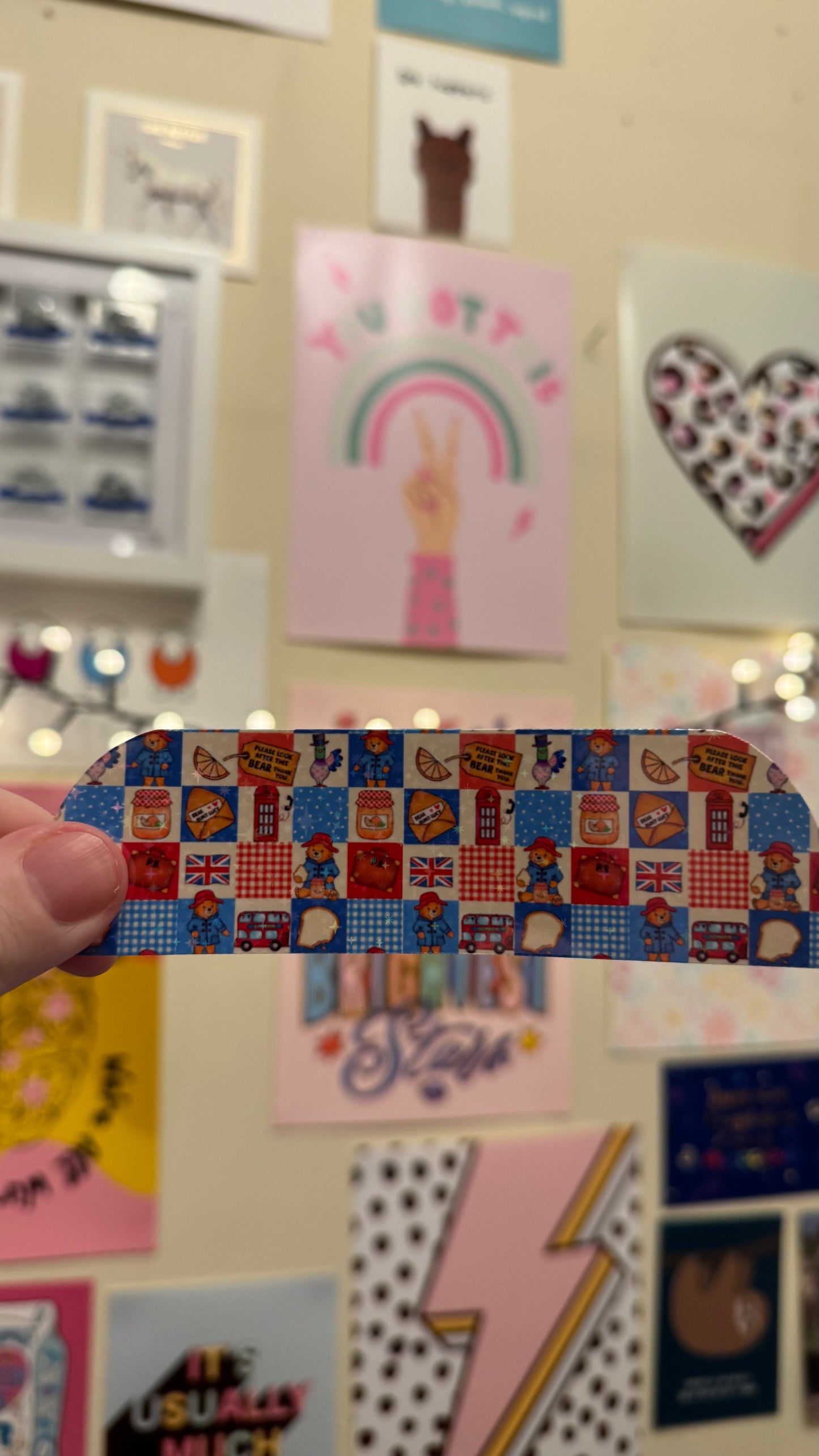 Paddington bear Nutricia pump sticker