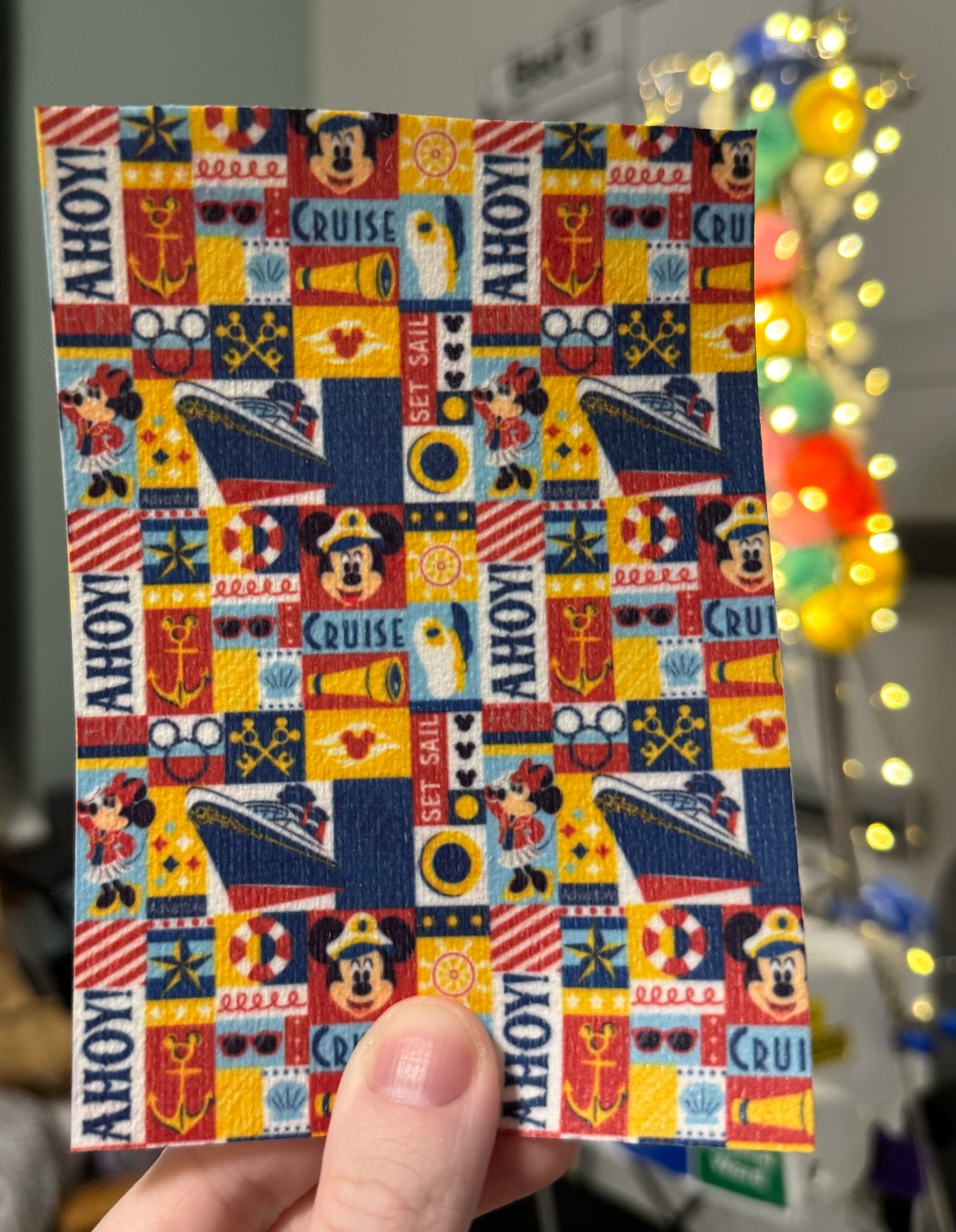 Disney cruise Tubie tape