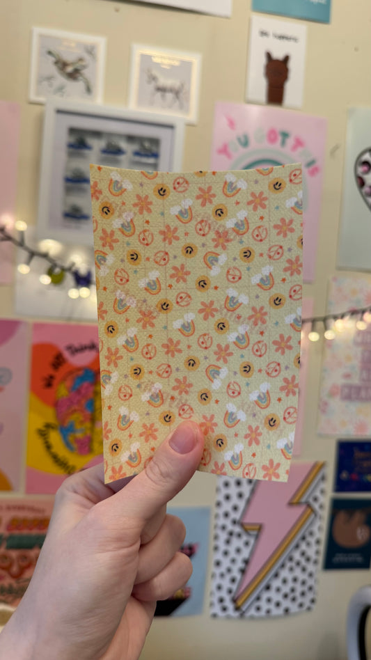 Summer dreams, smiling faces, rainbows and piece signs tubie tape