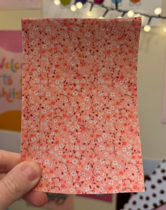Pink Cherry blossom Tubie tape