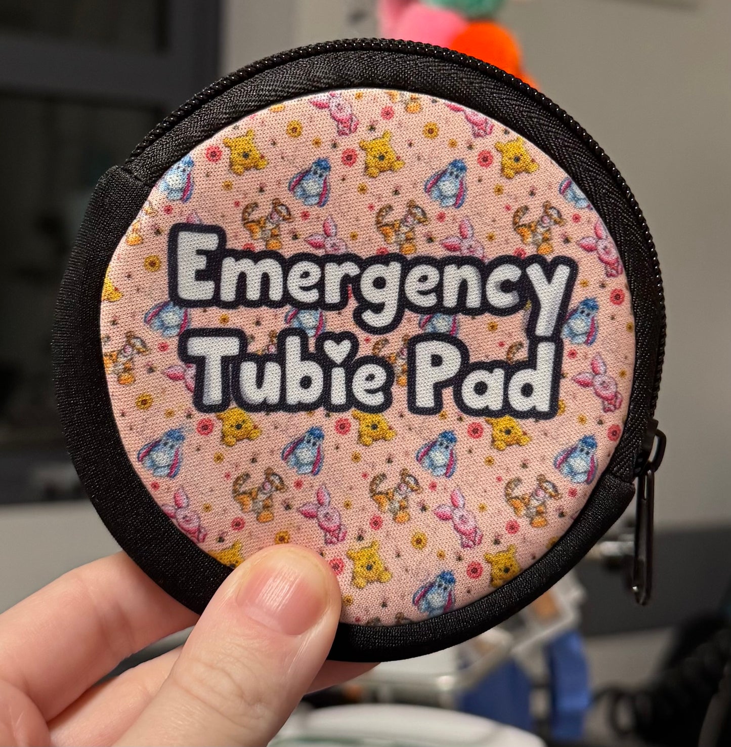 personalised emergency tubie pads case (Tubie pads not included)