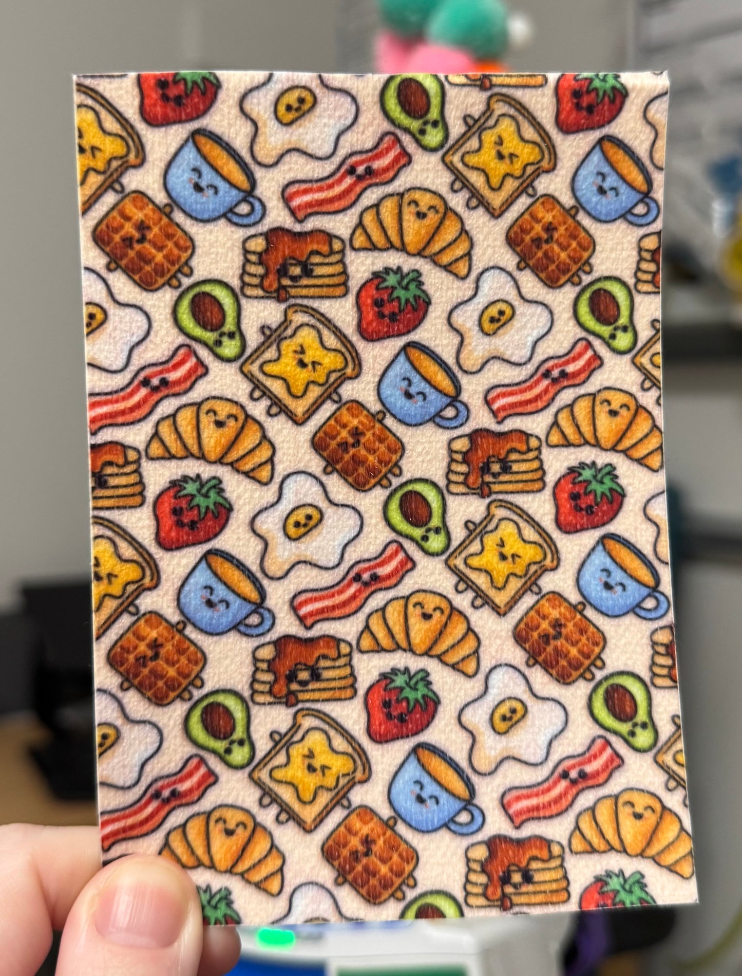 cute breakfast jellycat themed  tubie tape
