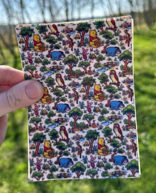 Winnie the Pooh & friends in 100 acre woods Tubie tape