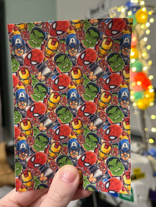 Super hero’s Tubie tape collection