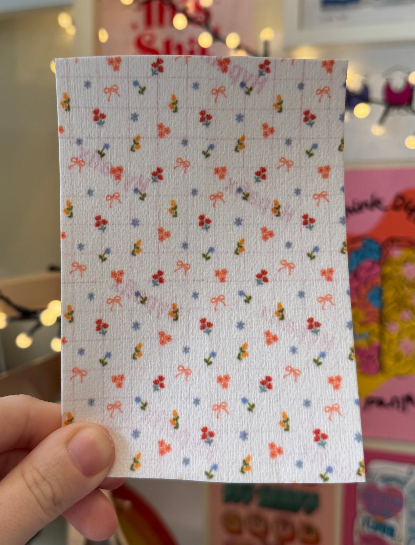 Floral doodles summer 2026 Tubie tape