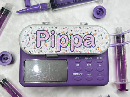Cute ducks and ducklings personalised Nutricia infinity and infinity 3 pump sticker