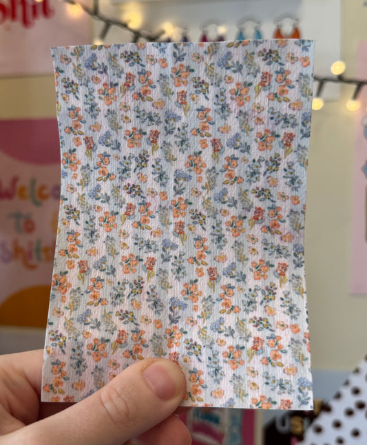 Cute blue billie watercolour floral summer Tubie tape