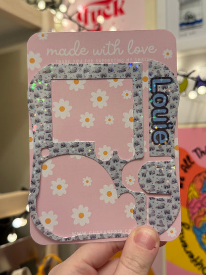 Eeyore Winnie the Pooh Personalised Abbott pump sticker