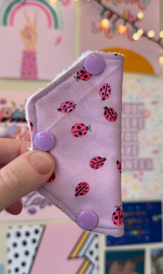 Ladybirds / ladybugs purple Port covers