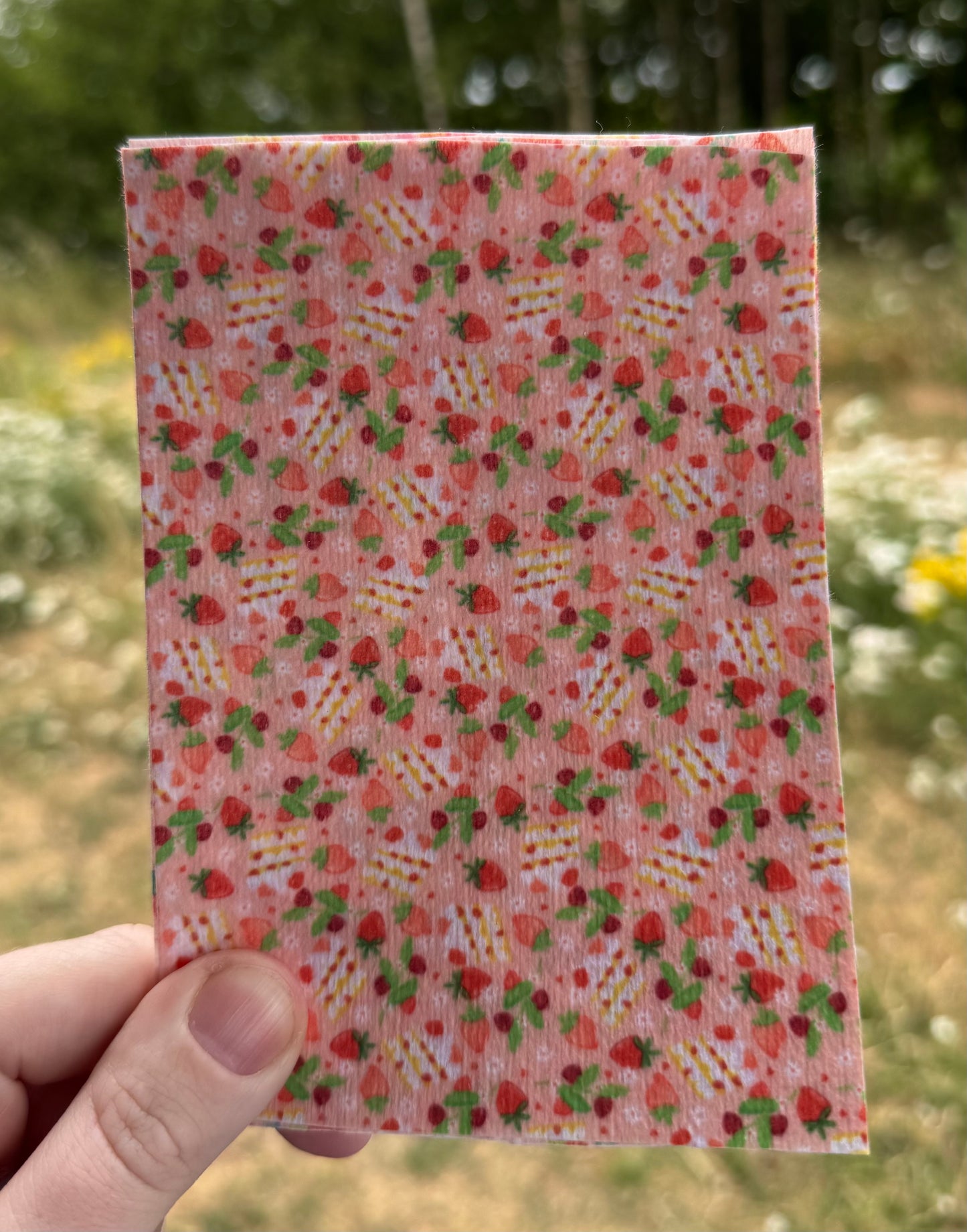 Strawberry cake Tubie tape