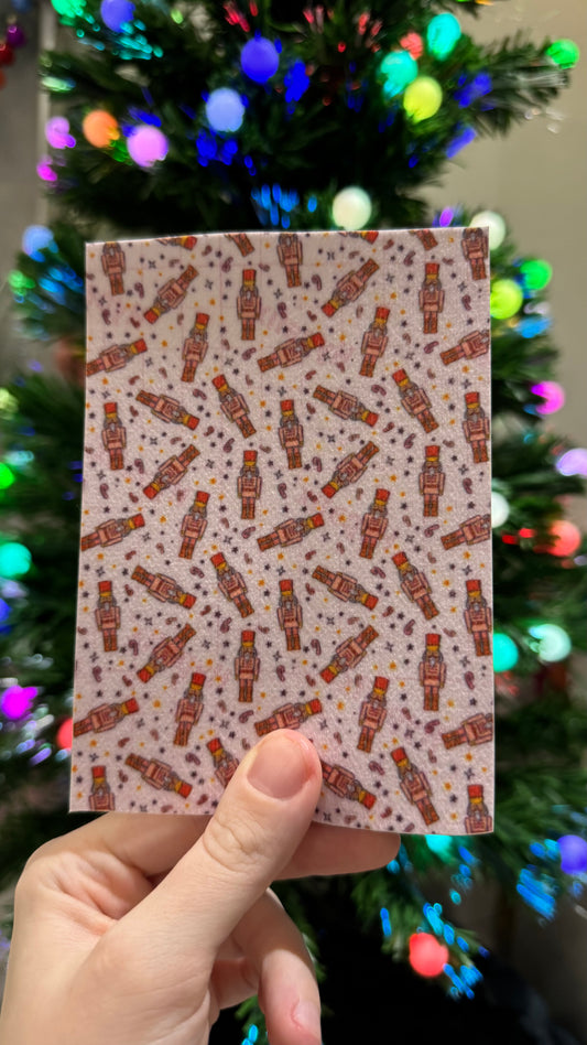 Pink nutcracker Winter Tubie tape collection