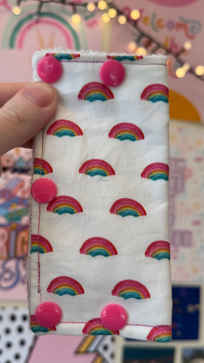 Cute rainbows Large port cover