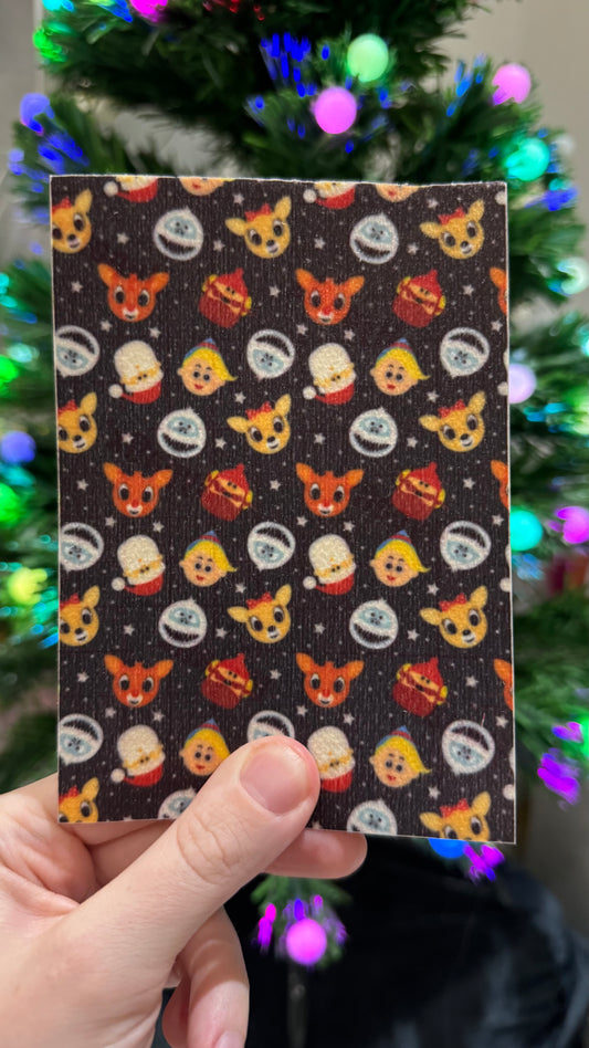 Nostalgic childhood Christmas  films/movies Rudolph the rednosed reindeer Island of misfit toys ￼￼Winter Tubie tape collection