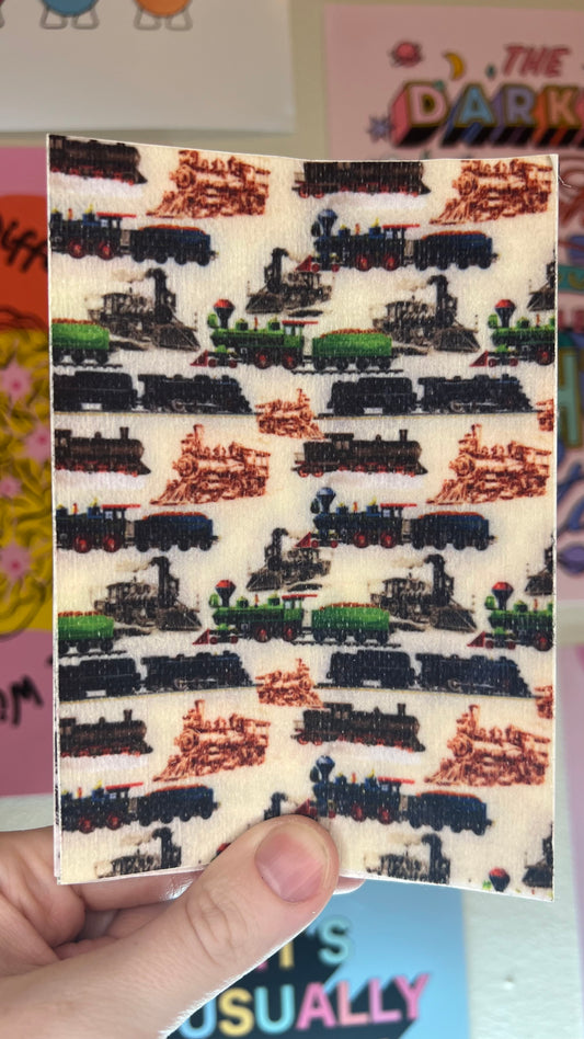 Steam train transport Tubie tape