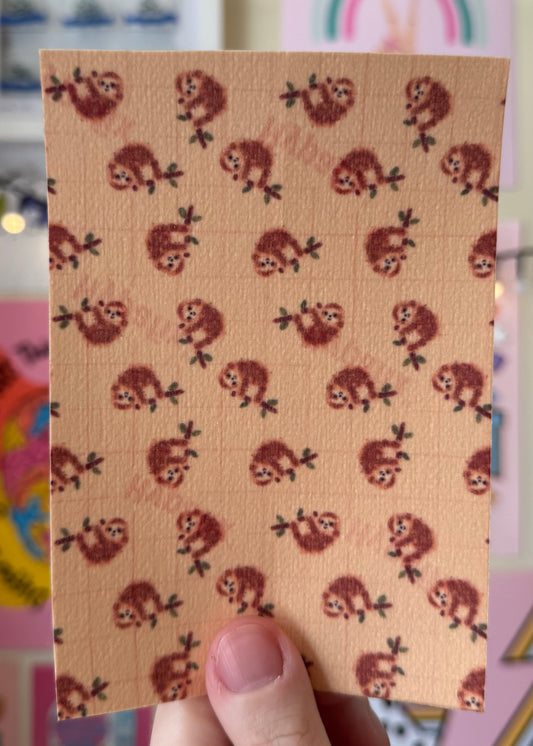 Brown chill Sloths Tubie tape