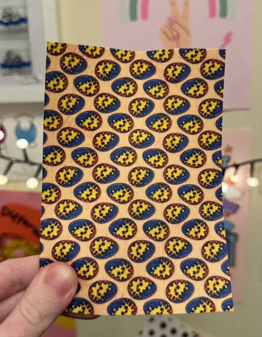 Caramel chocolate eggs Easter collection tubie tape