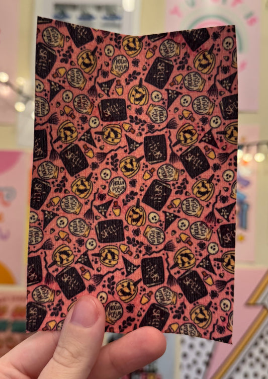 Hocus pocus magic Halloween tubie tape