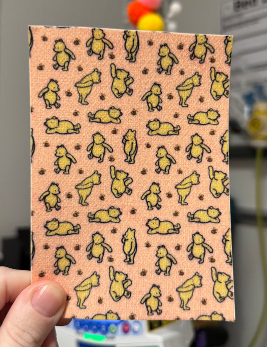 winnie on pink Winnie the Pooh Tubie tape