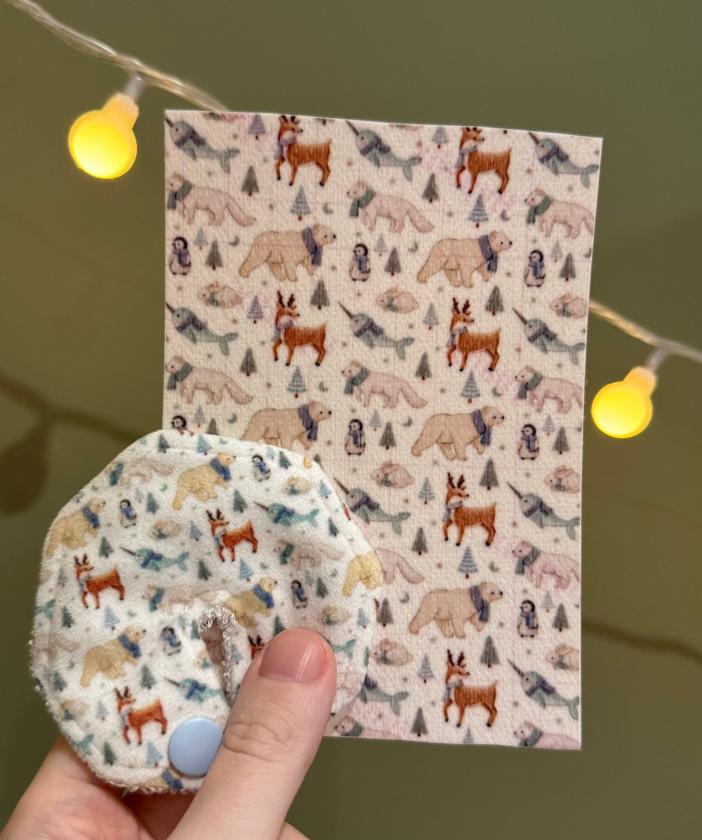 Create Your Own Christmas Tubie Pads