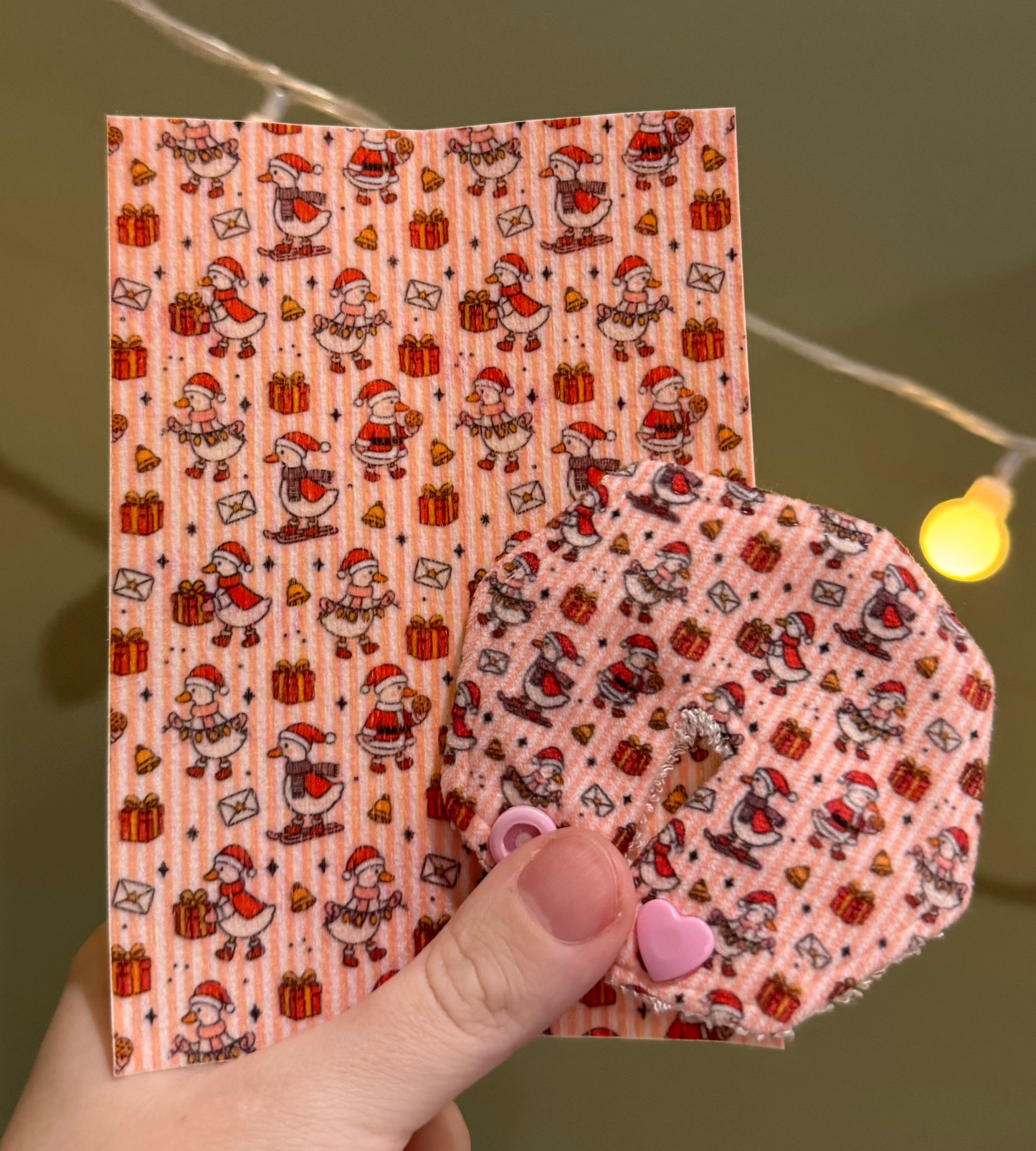 Create Your Own Christmas Tubie Pads