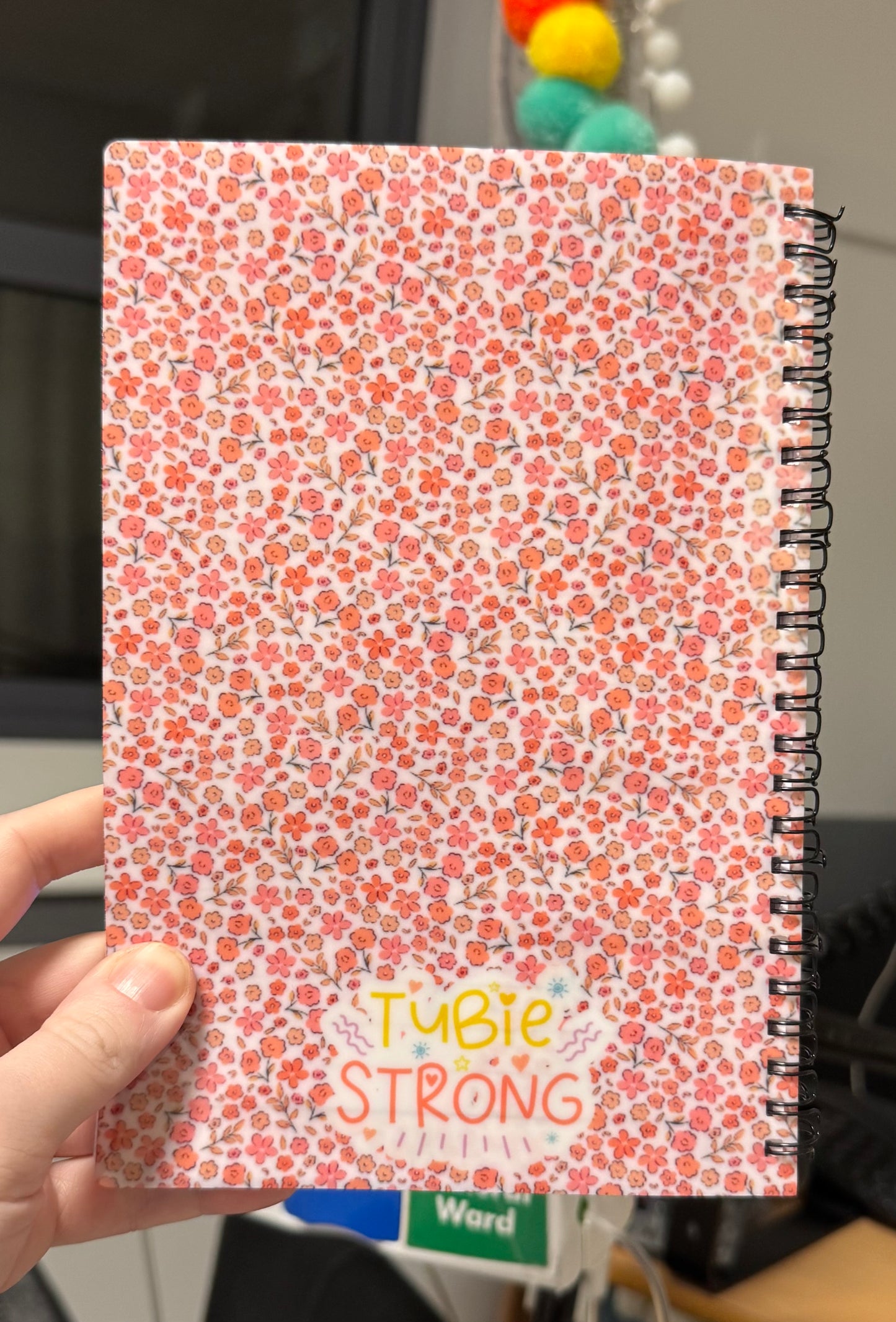 personalised A5 notebook