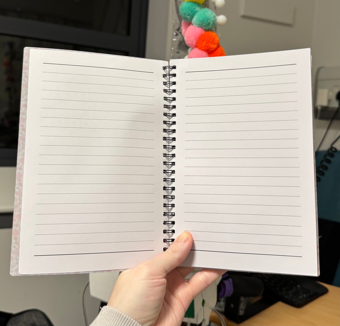 personalised A5 notebook