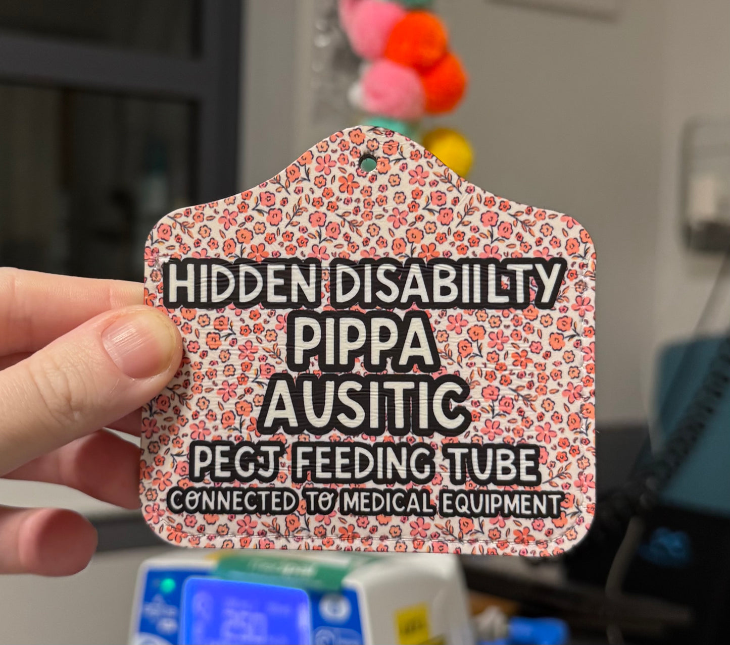 Create Your Own Medical alert card holder (card and lanyard NOT included)!