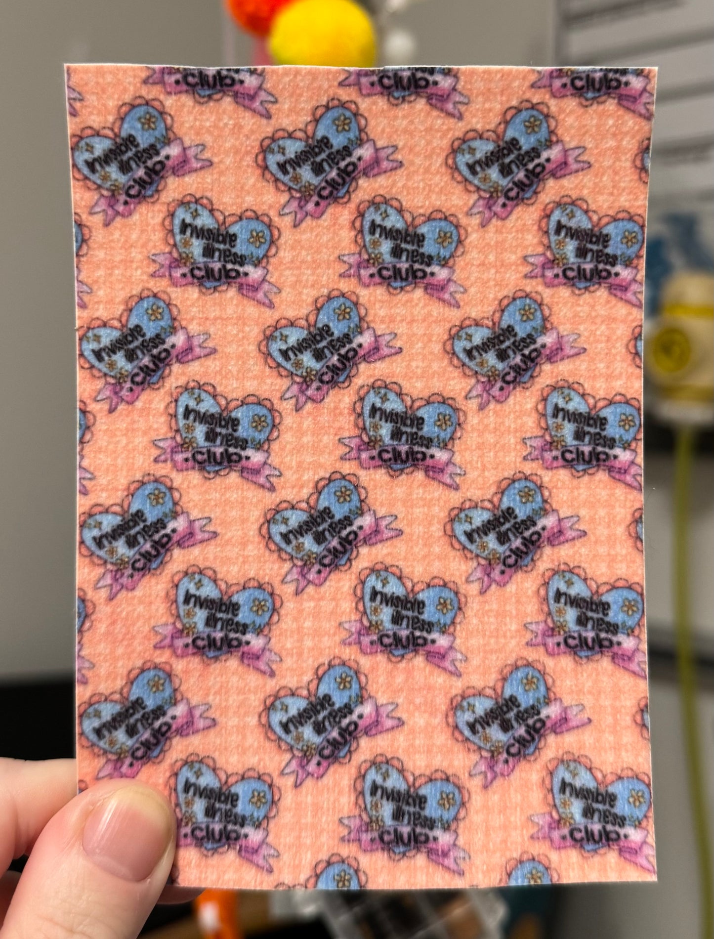 invisible illness club Tubie tape