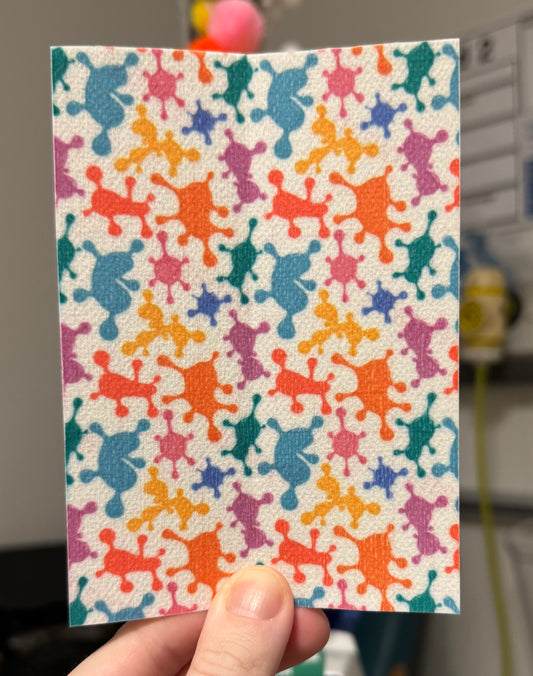 Fun Paint splatters Tubie tape