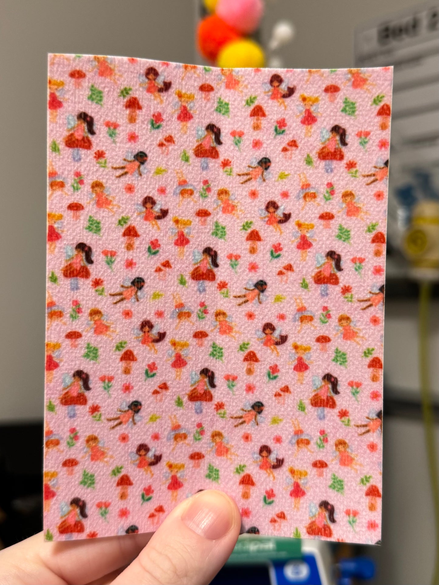 fairies and toadstools Tubie tape