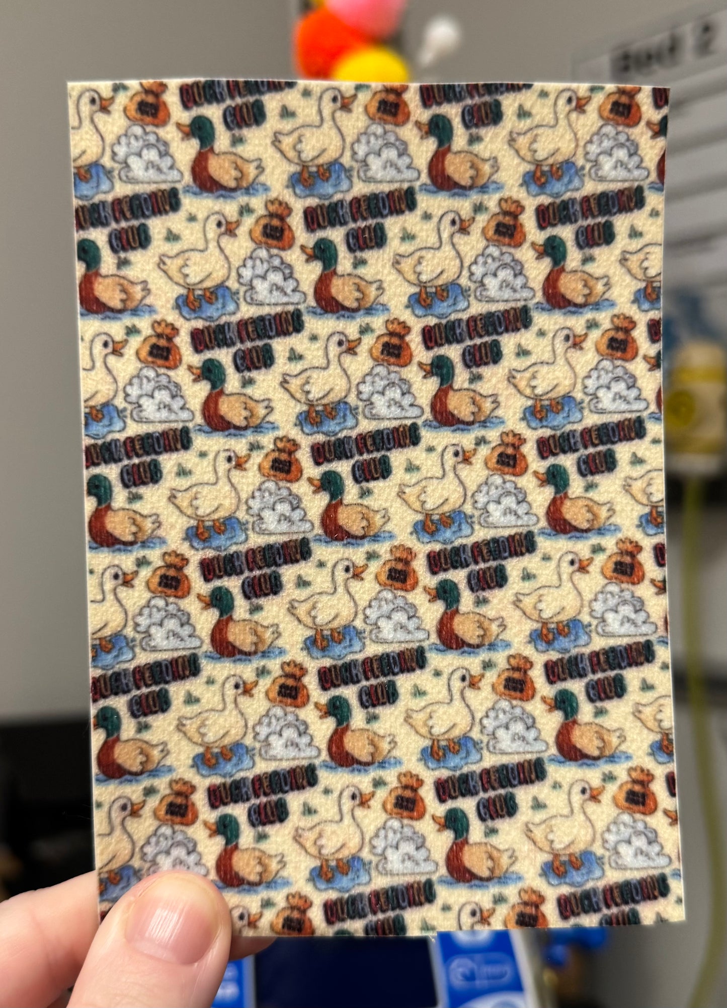 duck feeding club tubie tape