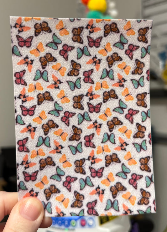 pink & blue butterflies Tubie tape