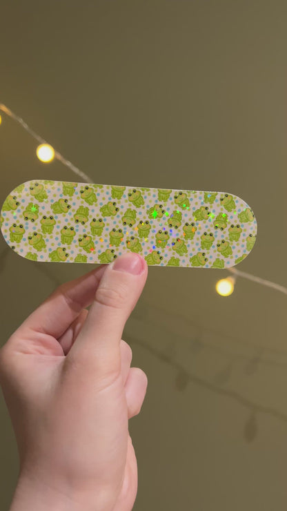 Frogs Nutricia pump sticker