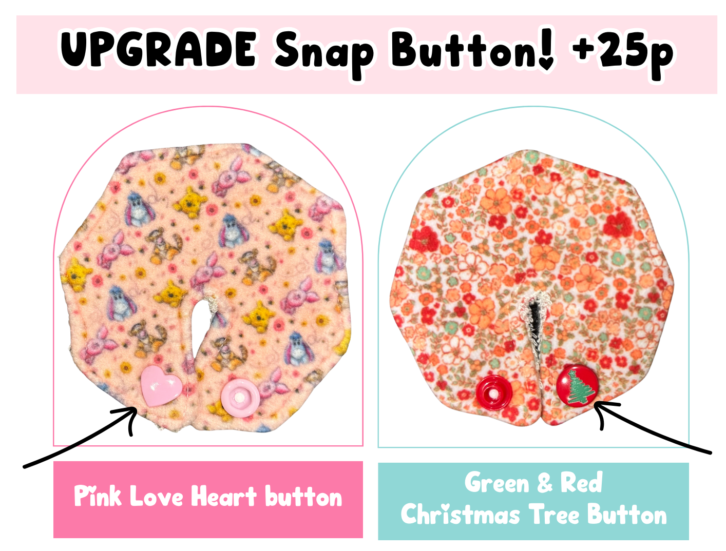 Create Your Own Christmas Tubie Pads
